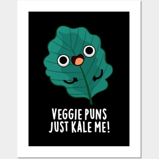 Veggie Puns Just Kale Me Cute Food Pun Posters and Art